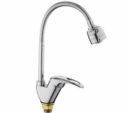 Смеситель для кухни Frap H03 F4303 с гибгим изливом