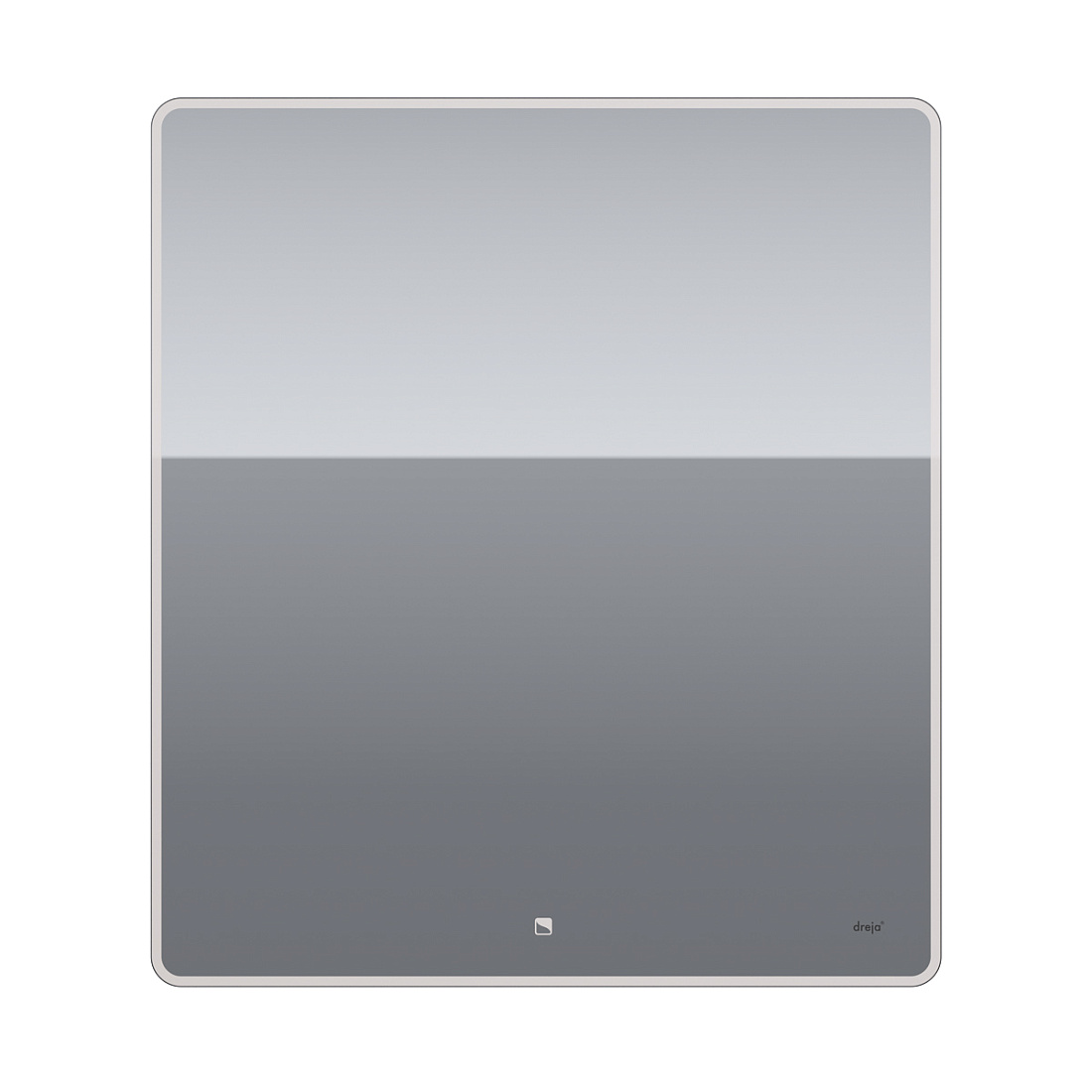 Зеркало Dreja Point 80х90 с подсветкой и сенсорным выключателем
