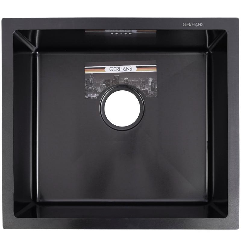 Мойка кухонная Gerhans K3 5043B встраиваемая графит
