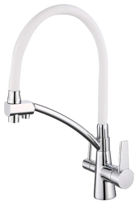 Смеситель для кухни ViEiR V15007F с гибким изливом и подключением к фильтру