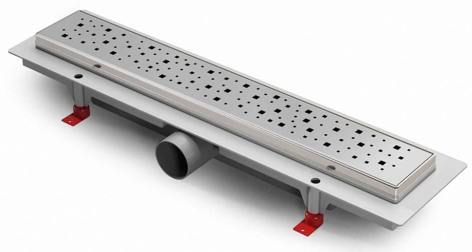 Душевой лоток MCH Chudej CH 350 SN с рамкой из нержавеющей стали