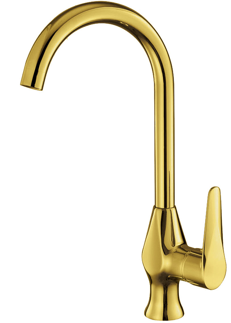 Смеситель Профсан STEEL GOLD ПСМ-303-3 для раковины, золото