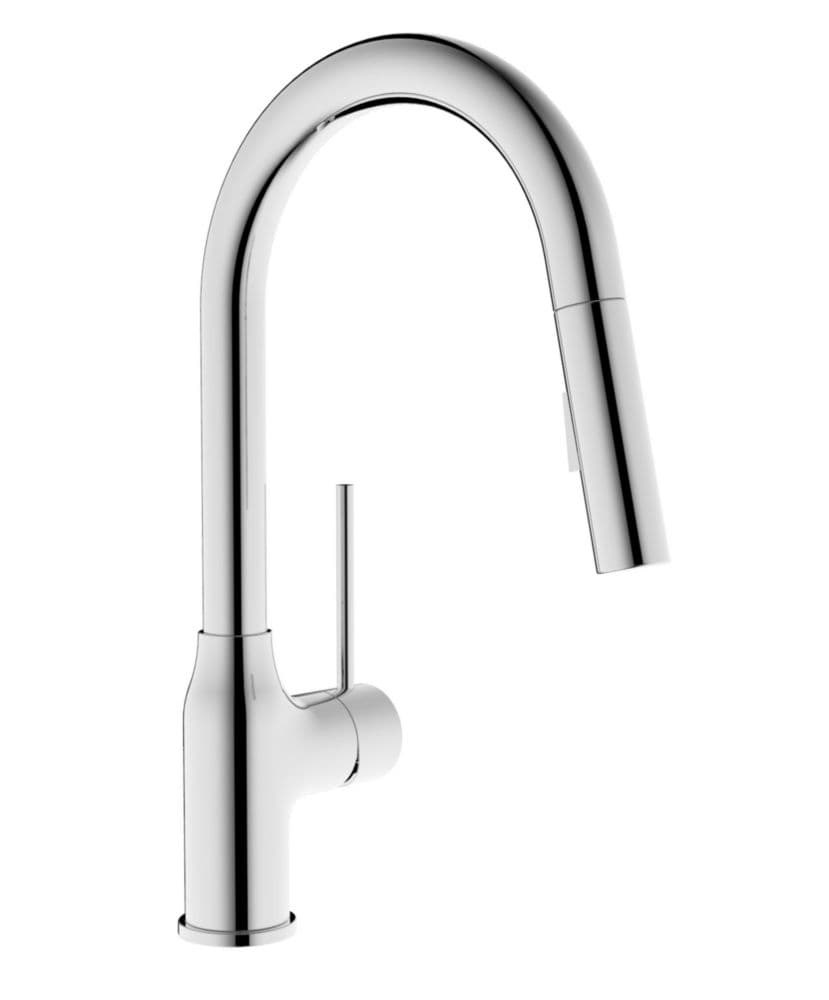 Смеситель Linisi F8080-223A-A01 для кухонной мойки, с выдвижной лейкой