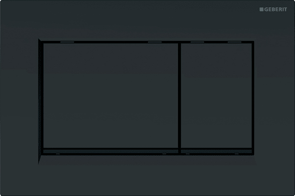 Кнопка смыва Geberit Sigma 30 115.883.16.1 черная, матовый лак