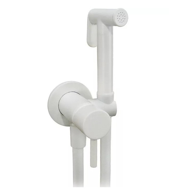 Гигиенический душ Grocenberg GB001W со смесителем, белый