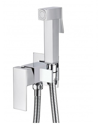 Гигиенический душ Grocenberg GB002CR со смесителем, хром