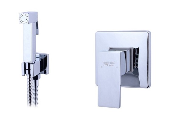 Гигиенический душ Grocenberg GB1001CR со смесителем