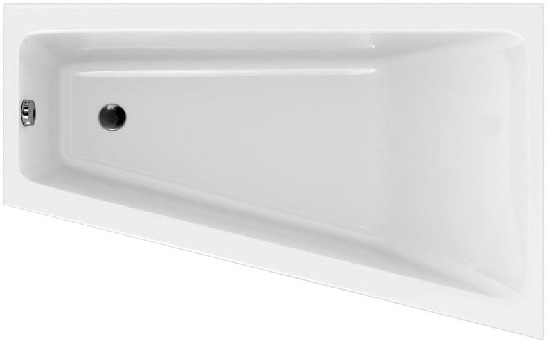 Акриловая ванна Cersanit Crea 160х100 правая, без ножек
