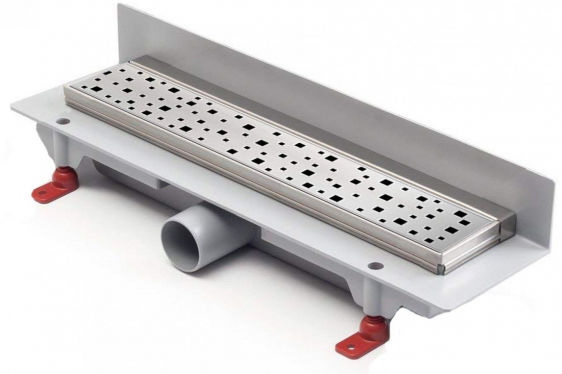 Душевой лоток MCH Chudej CH 350 SN2 с рамкой из нержавеющей стали