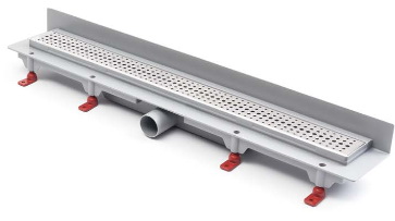 Душевой лоток MCH Chudej CH 450 BN2 с рамкой из нержавеющей стали