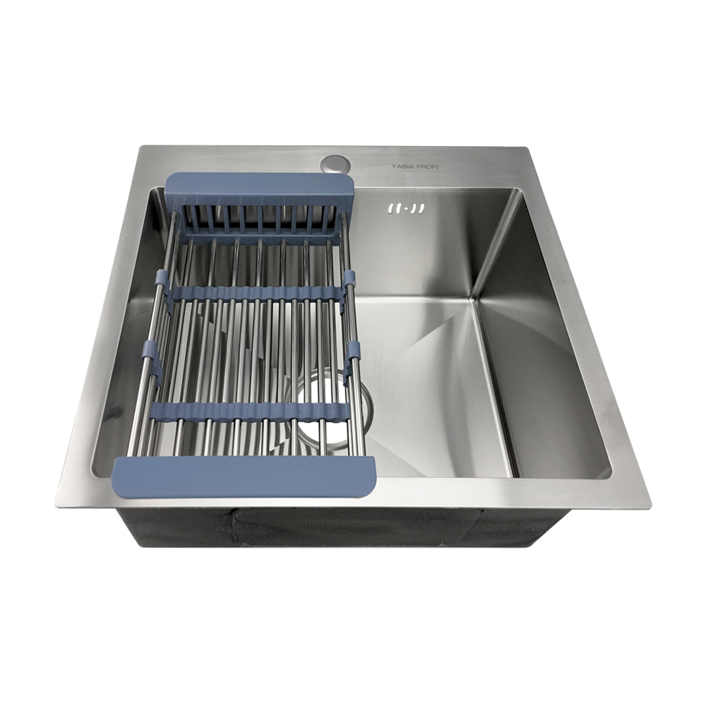 Мойка кухонная Fabia Profi 50453 сталь