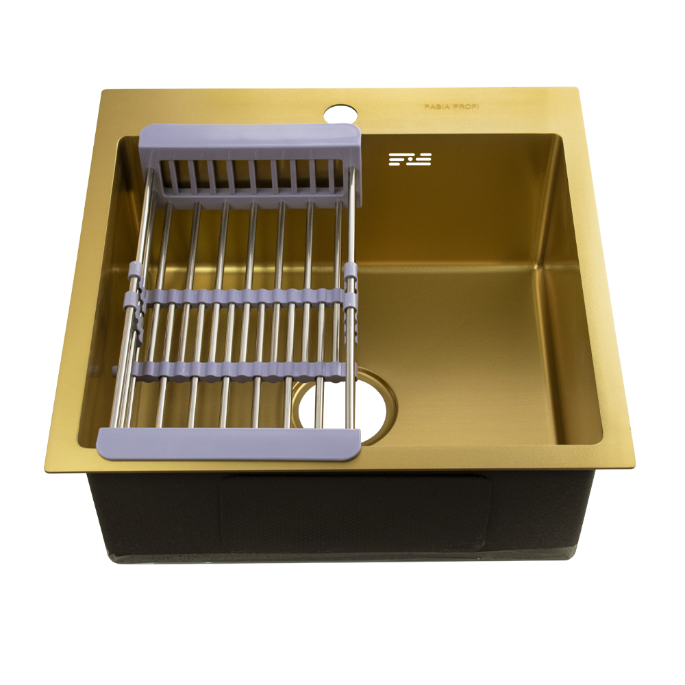 Мойка кухонная Fabia Profi 50503Z золото