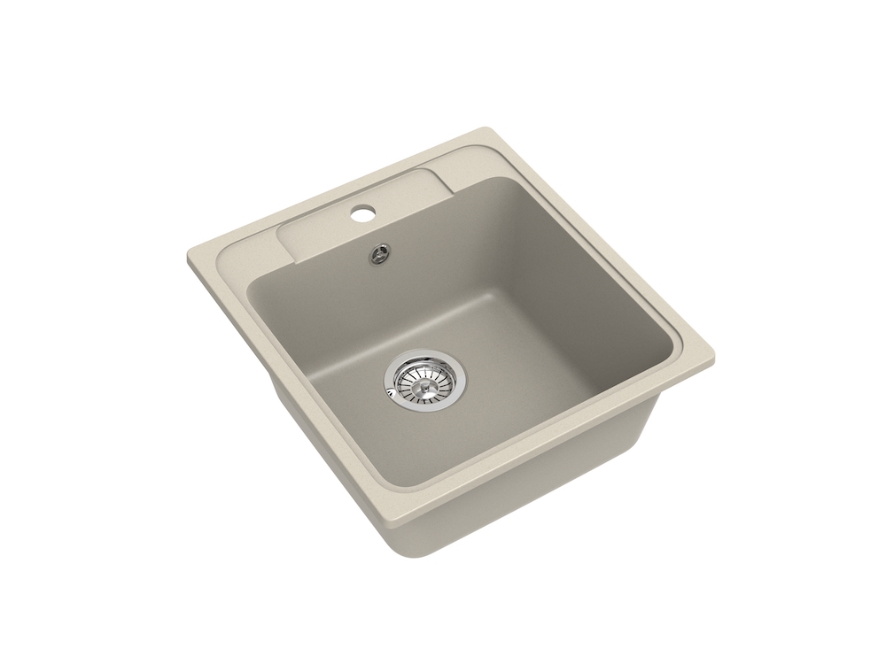 Мойка кухонная Ewigstein ELEGANT 50, бежевая