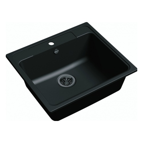 Мойка кухонная Ewigstein ELEGANT 60, антрацит