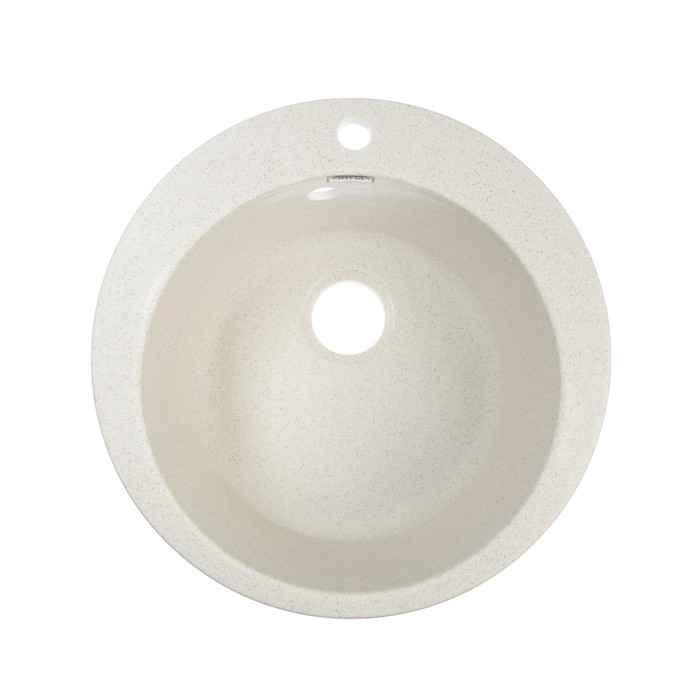 Мойка кухонная ZETT lab. 5/Q2 4980323 бежевая, матовая