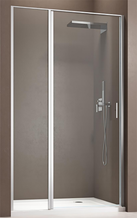 Душевая дверь Allen Brau Priority 100 3.31005.BA серебро браш