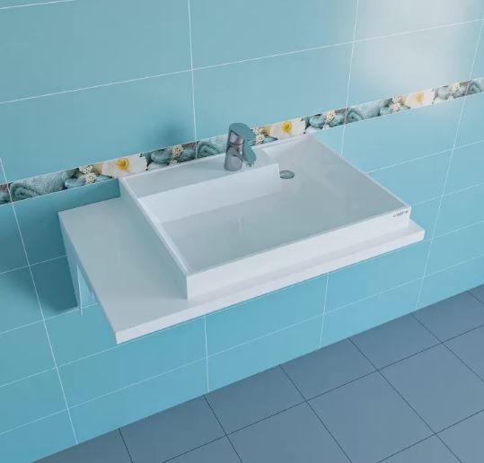 Раковина СанТа Юпитер 80x50 правая, без кронштейнов