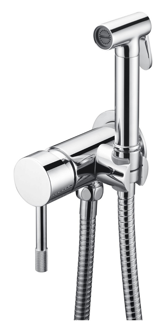 Гигиенический душ Boheme Uno 467-CR со смесителем, хром
