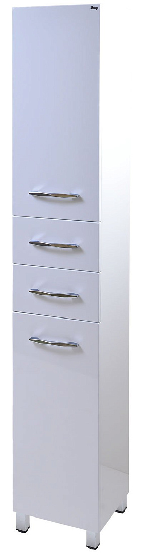 Шкаф-пенал Emmy Рокард 40 правый, 2 ящика, с корзиной