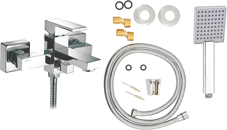 Смеситель Raiber R0050 для ванны с душем