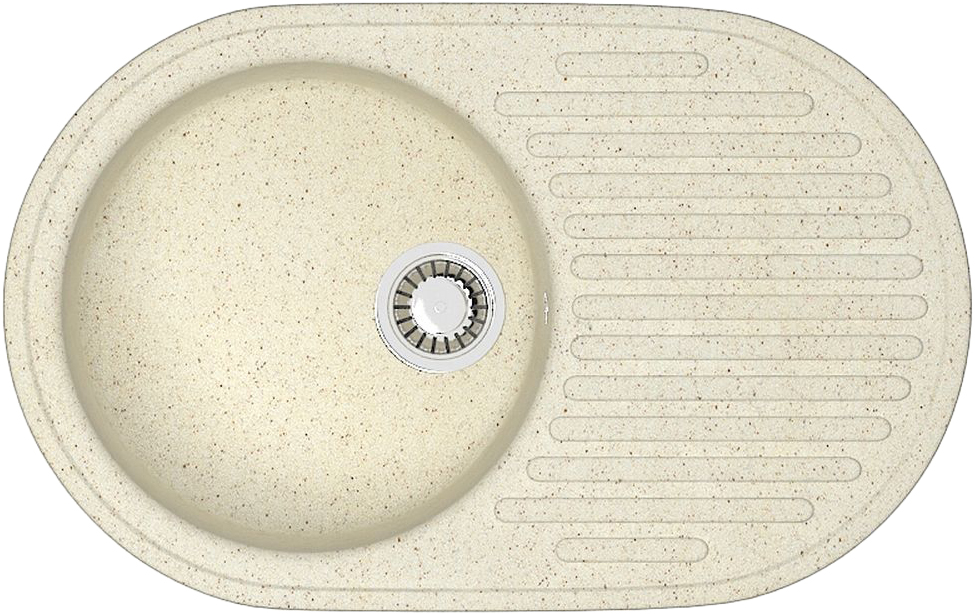 Мойка кухонная ZETT lab. T011Q002 бежевая