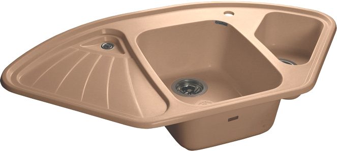 Мойка кухонная GranFest Corner GF-C1040E топаз