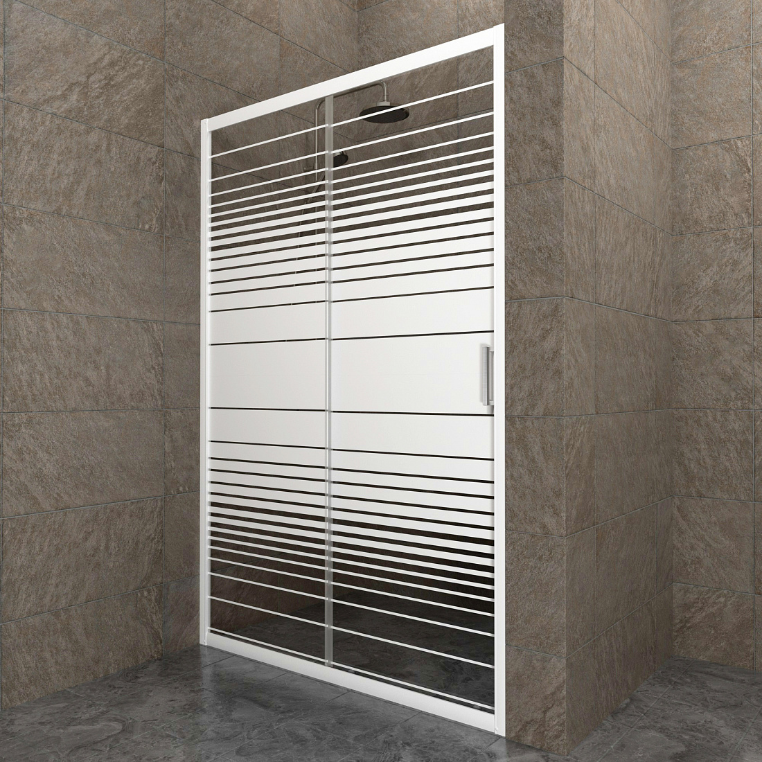 Душевая дверь в нишу Triton Слайд 100