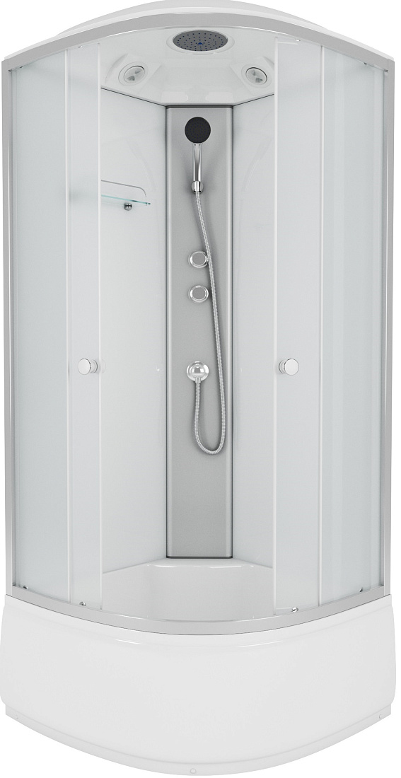 Душевая кабина Niagara Eco NG-7307-14 80х80х215 см, высокий поддон