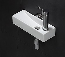 Раковина CeramaLux 9048FL накладная/подвесная