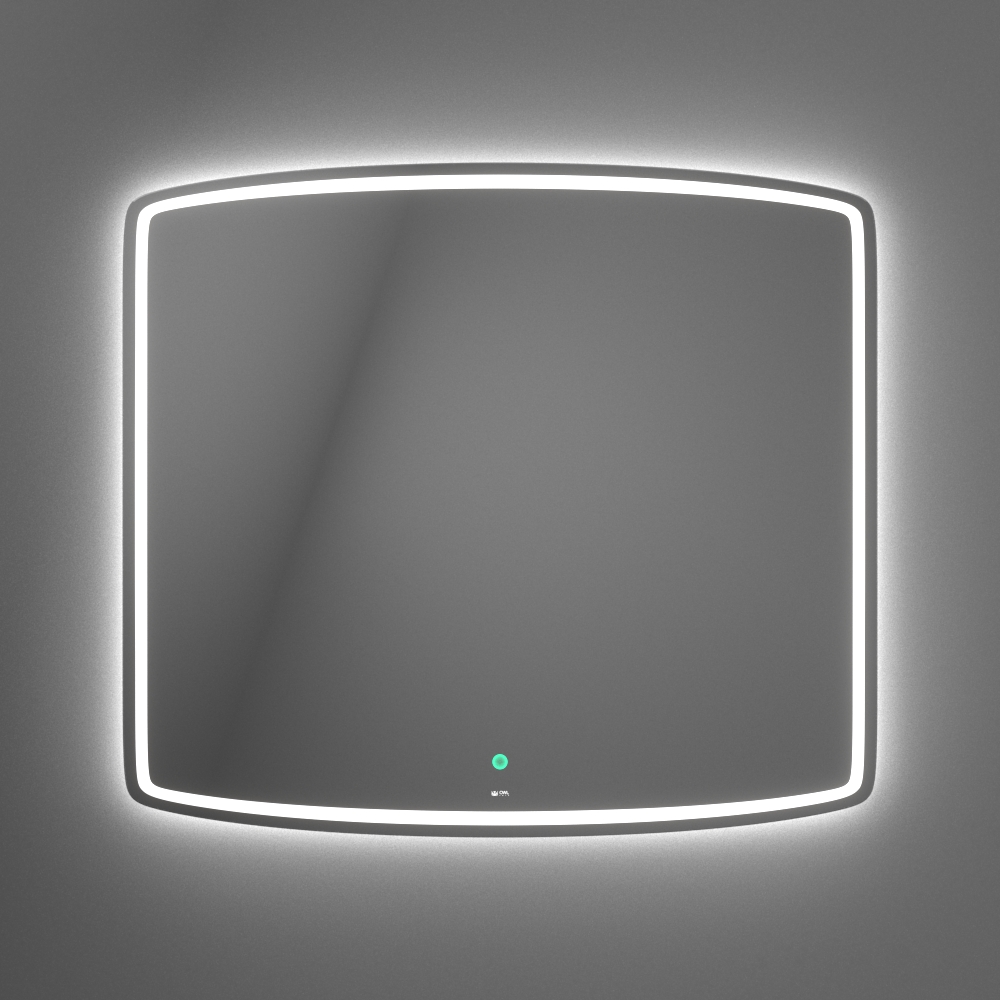 Зеркало Owl 1975 Gotland 90х80, с LED подсветкой