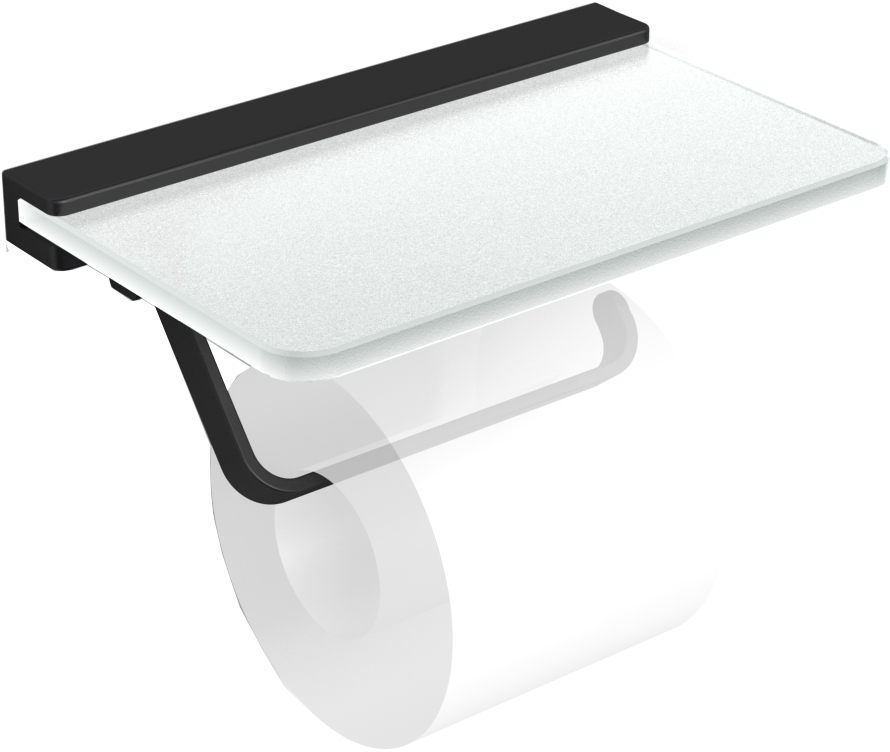 Держатель туалетной бумаги Langberger Black Edition 32041B-BP