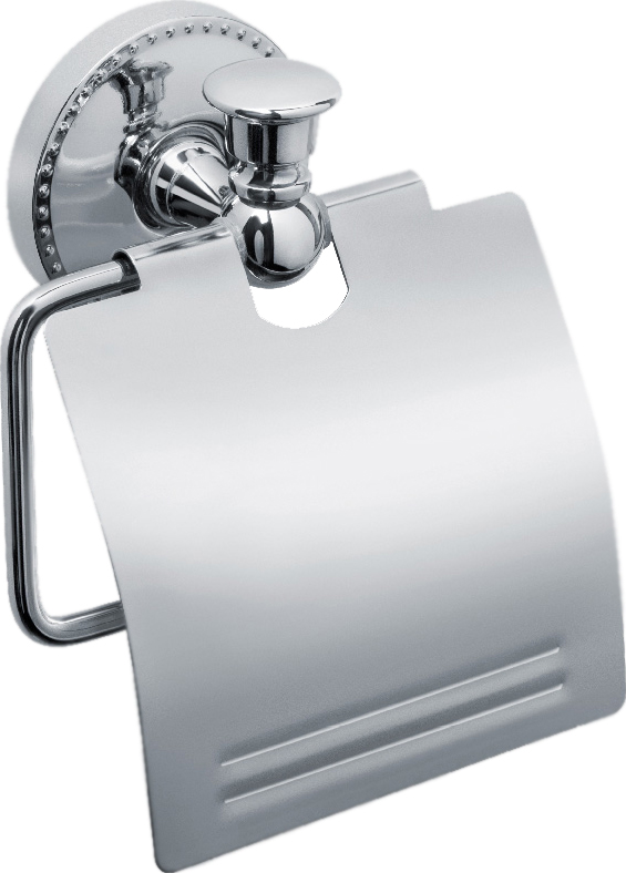 Держатель туалетной бумаги Fixsen Adele FX-55010 с крышкой