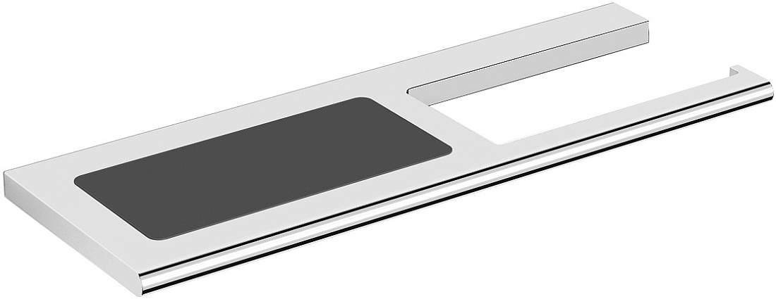 Держатель туалетной бумаги Langberger Accessories 38043D с полочкой