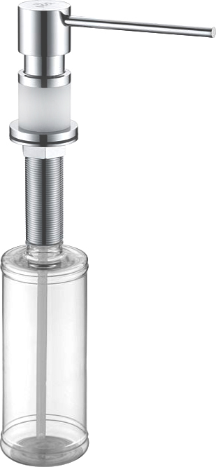 Дозатор Paulmark Kraft D003-431 белый матовый / хром