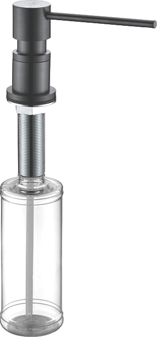 Дозатор Paulmark Kraft D003-GM вороненая сталь