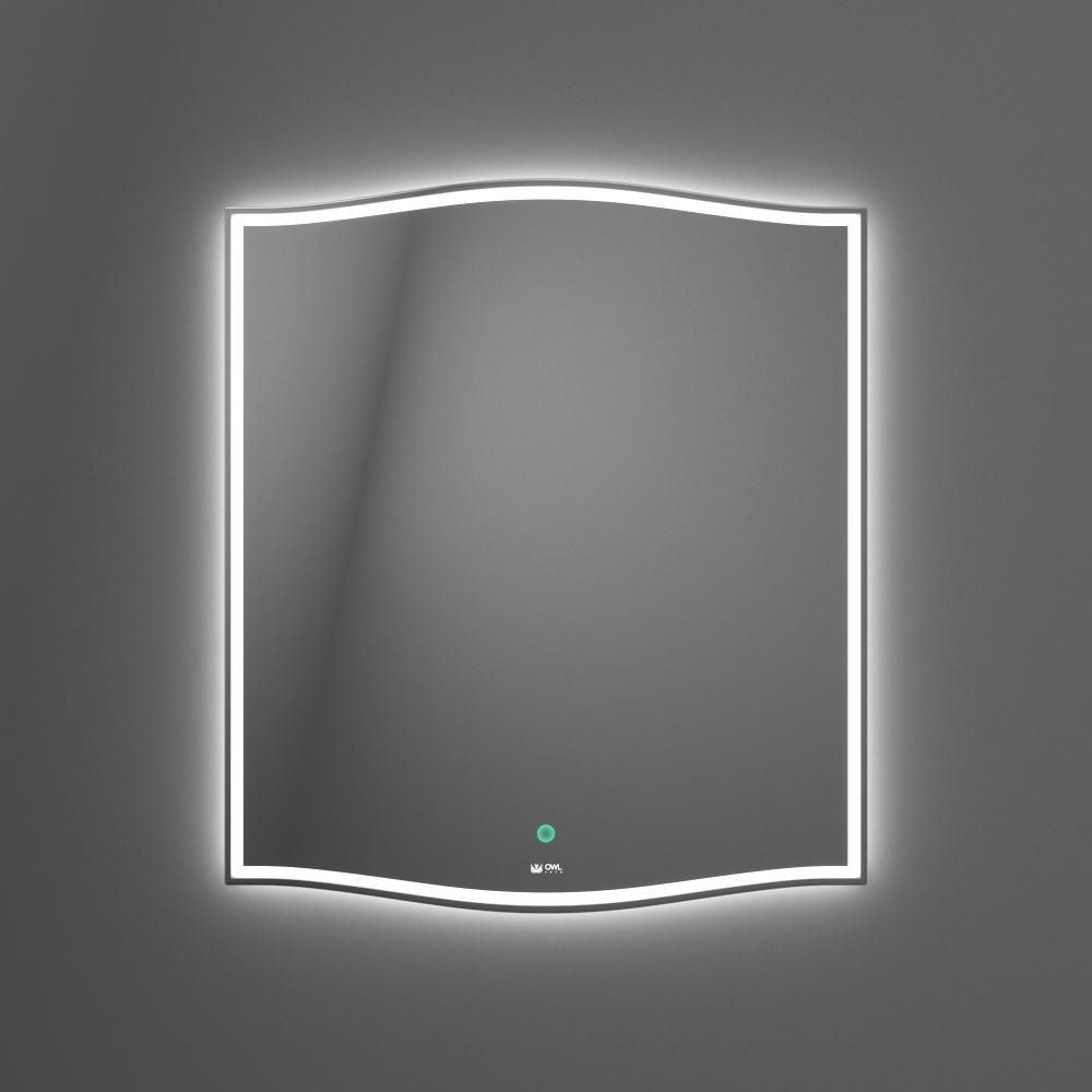 Зеркало Owl 1975 Roxen 650х745, с LED подсветкой