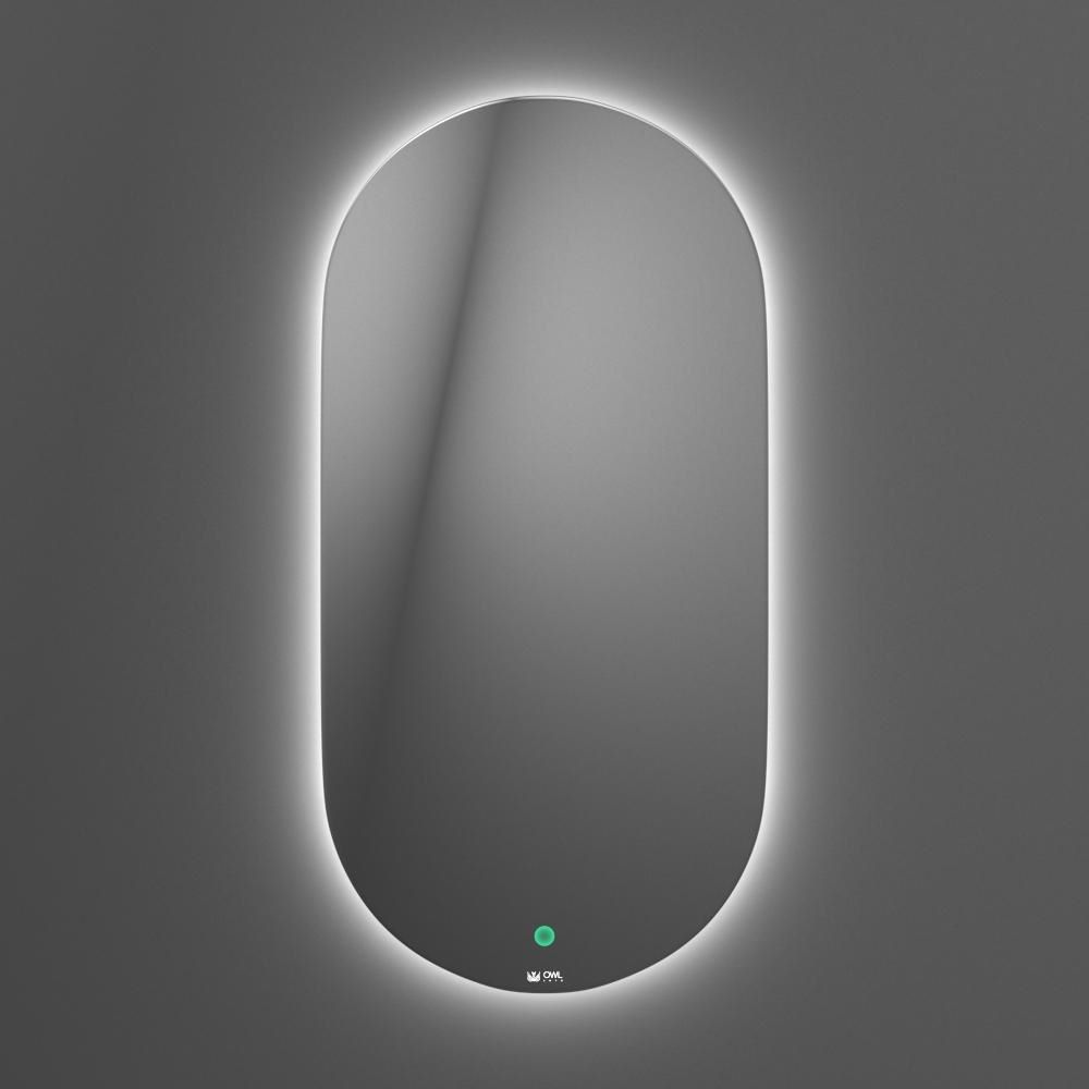 Зеркало Owl 1975 Rusken 40х80, с ореольной LED подсветкой