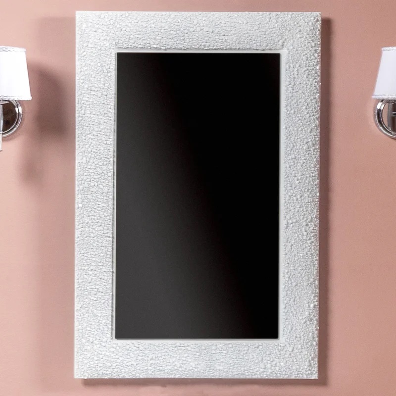 Зеркало Armadi Art NeoArt Aura 537 белый глянец с подсветкой 60 см