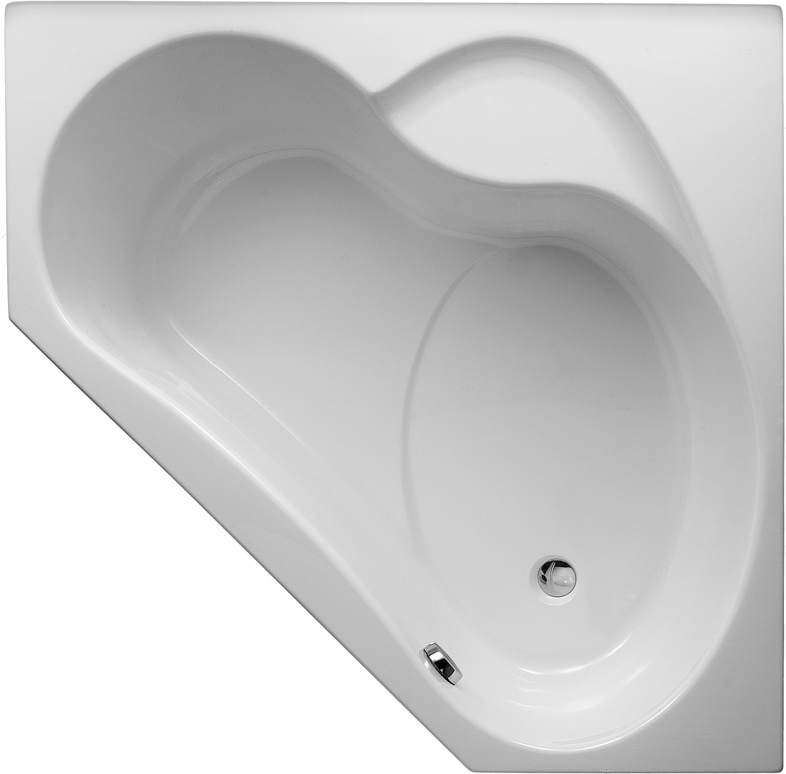 Акриловая ванна Jacob Delafon Bain-Douche 135х135 R без каркаса