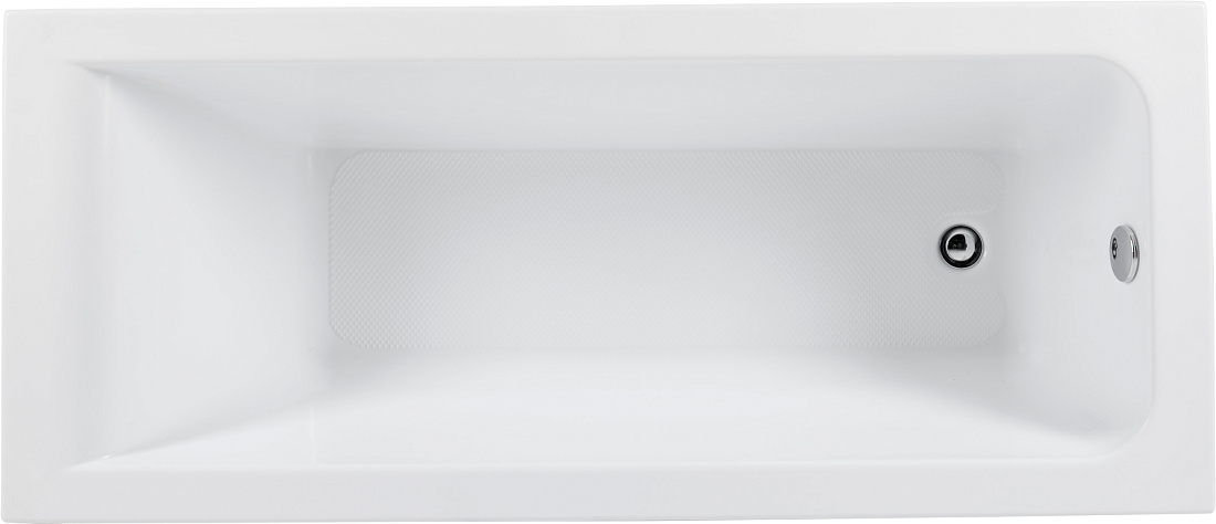 Акриловая ванна Aquanet Bright 170x70 с каркасом