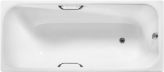 Чугунная ванна Wotte Start 170x75 с отверстиями для ручек, без ножек (БП-э0001105)