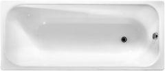 Чугунная ванна Wotte Start 170x70 с отверстиями для ручек, без ножек (БП-00000004)