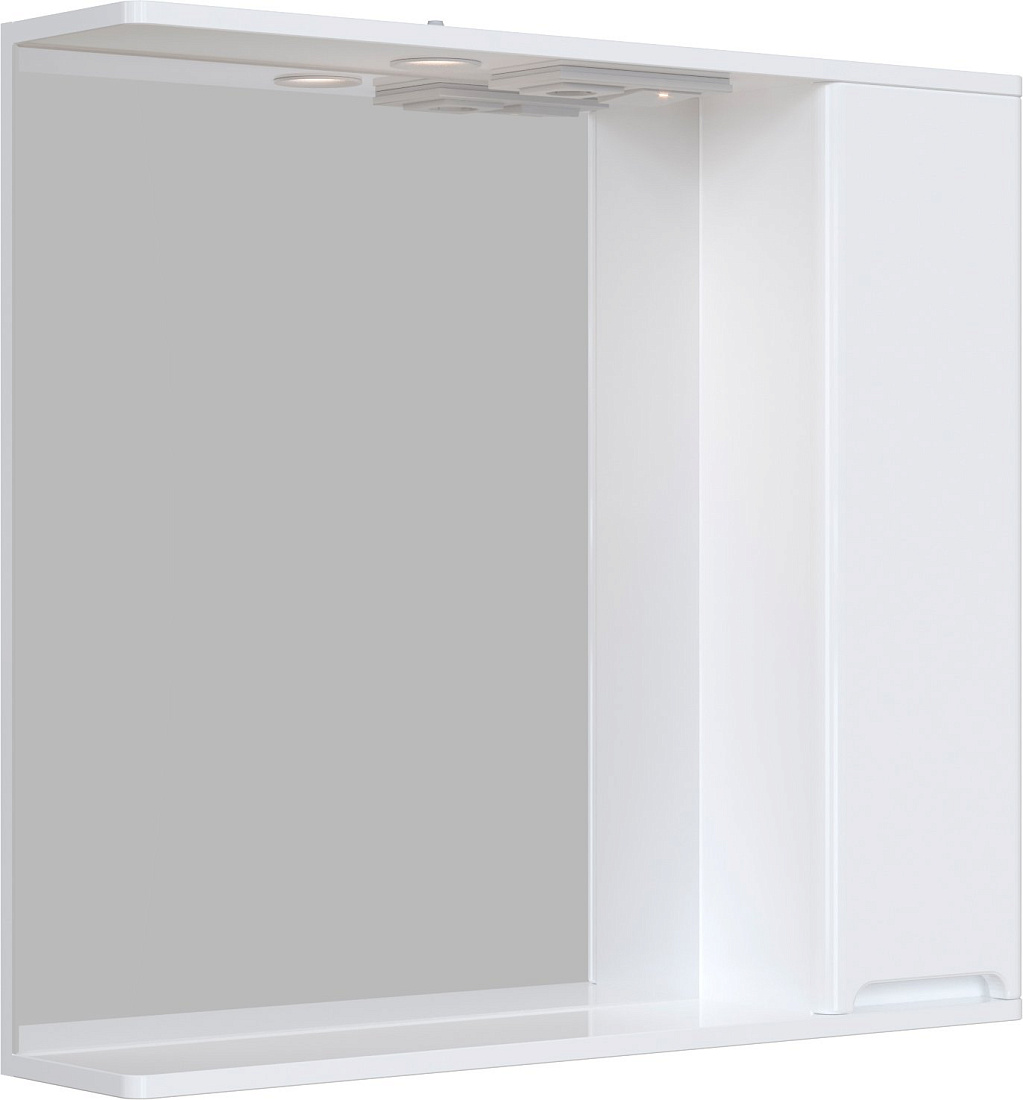 Зеркало-шкаф SanStar Адель/Модена 80 П с подсветкой