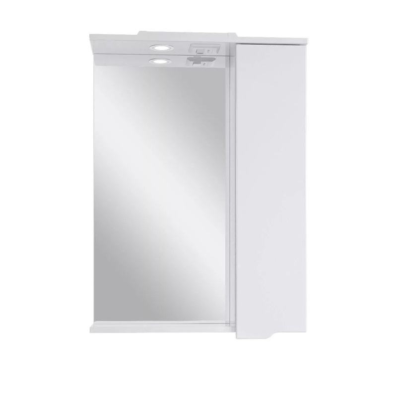 Зеркало-шкаф SanStar Bianca 60 П с подсветкой