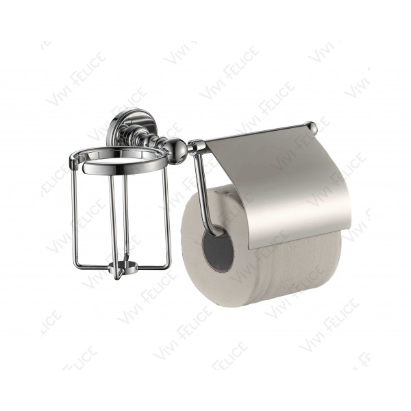 Держатель туалетной бумаги Felice Classico N 1007-D с держателем освежителя