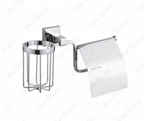 Держатель туалетной бумаги Felice Exclusivo B 1007-D с держателем освежителя