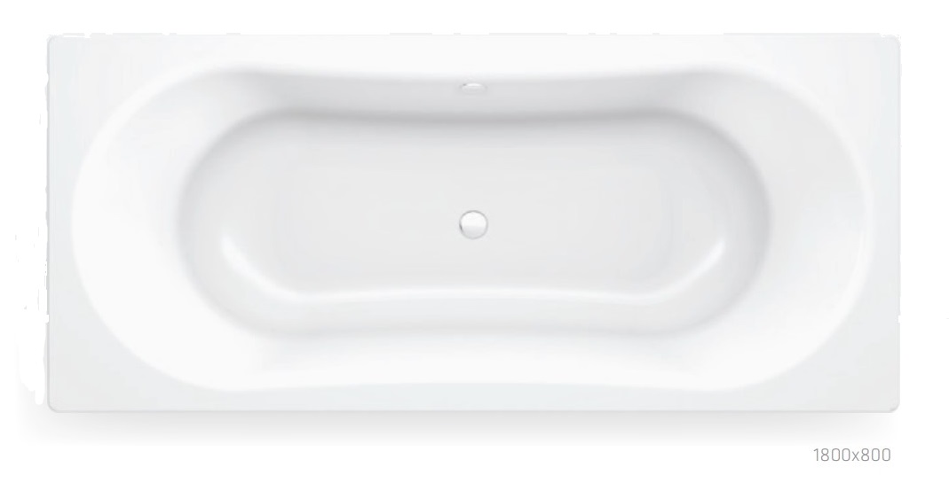 Стальная ванна BLB Duo Comfort B80D