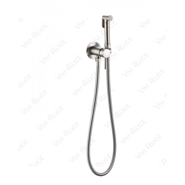 Гигиенический душ Felice 2515 NICHEL со смесителем, никель