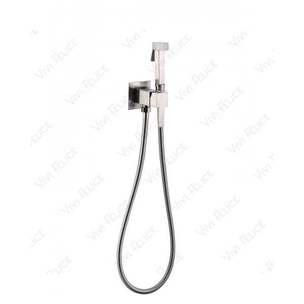 Гигиенический душ Felice 3515 NICHEL со смесителем никель