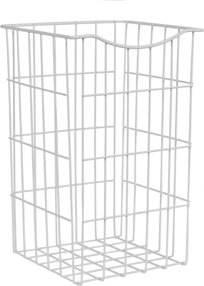 Корзина для белья Bellezza белый муар 35